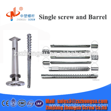 Screw barrel of HDPE bimetal plastic extruder